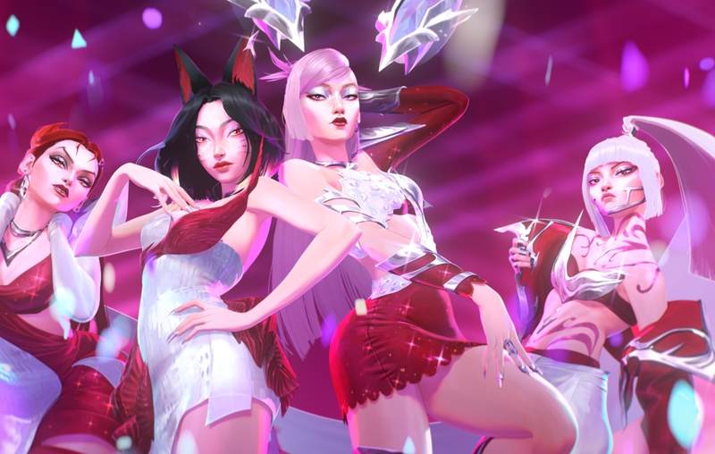 K/DA tornano con 'Firestarter': nuova formazione per le stelle virtuali di League of Legends