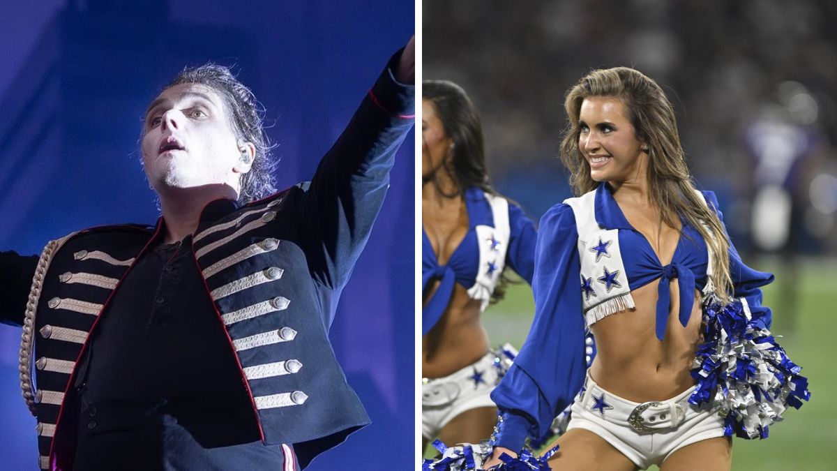 My Chemical Romance costretti a cambiare i costumi delle cheerleader: la causa dei Dallas Cowboys Cheerleaders fa scuola
