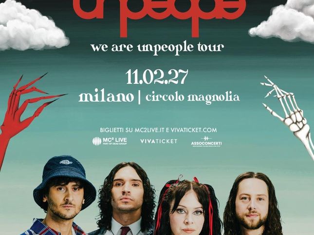 Concerti: a Milano si esibiscono gli Unpeople