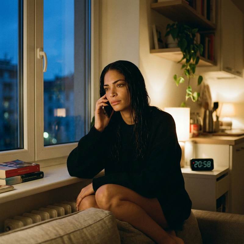 La telefonata delle 20:58 — il rito che Elodie non ha mai raccontato